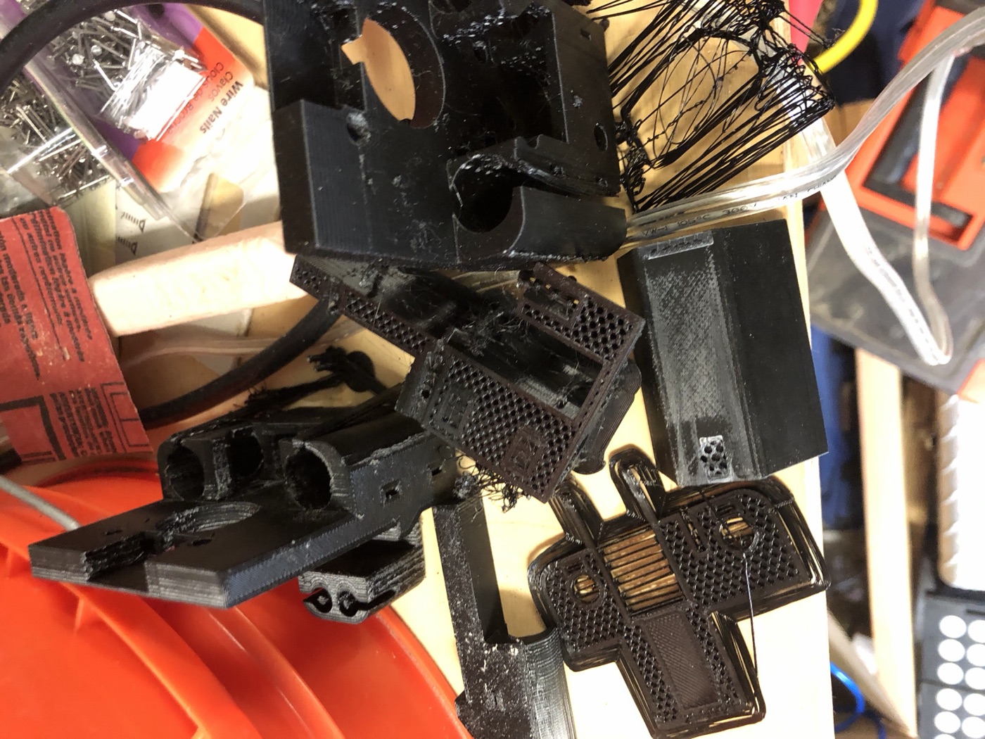 The parts bin of shame: failed and superseded prints